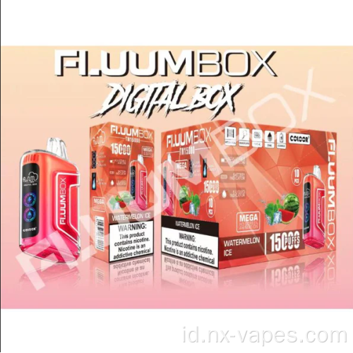 Fluum Box 15000 Puffs sekali pakai grosir vape